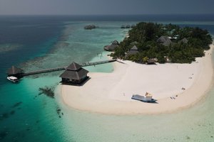Eden od "resort otokov" na Maldivih