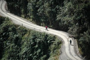 Spust po cesti smrti, Bolivija