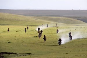 Konjske dirke za pokal ShaPPa, na mini Naadam festivalu
