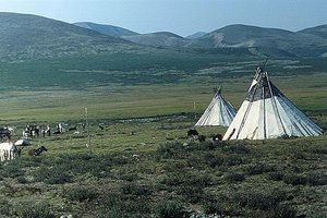 Ljudstvo Tsaatan živi v šotorih, daleč stran od turističnih poti