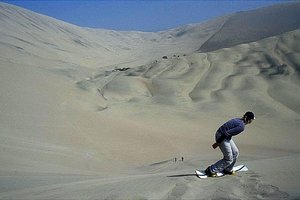 Poizkusimo se tudi v sandboardingu