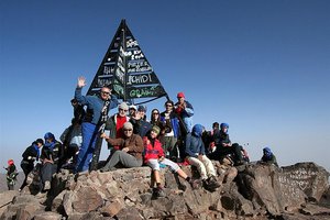 Pozdravček z vrha Toubkala