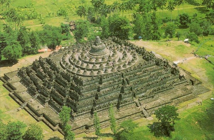 Budistično svetišče Borobudur, Java