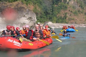 Rafting po reki Trisuli