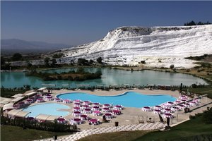 Pamukkale, termalni bombažni bazeni