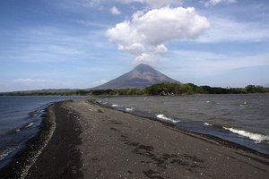 Vulkan Concepcion na otoku Ometepe