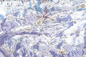 Mapa smučišča