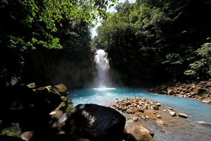 Z izleta na reko Celeste, pod vulkanom Tenorio