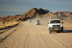 Z avti po filmski Afriki