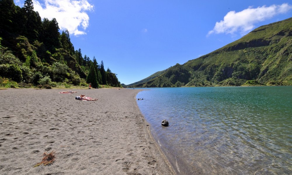 Plažica Lagoa Fogo