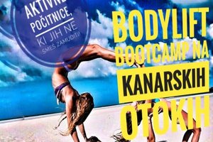 Aktivne počitnice - Bodylift bootcamp na Kanarih