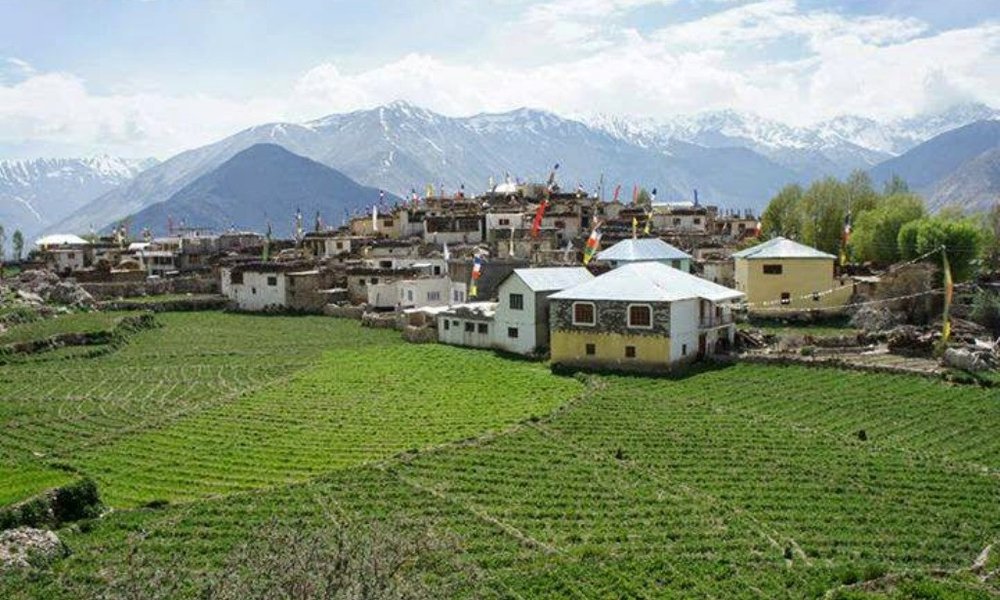 Tipične vasi v dolini Spiti