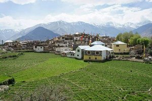 Tipične vasi v dolini Spiti