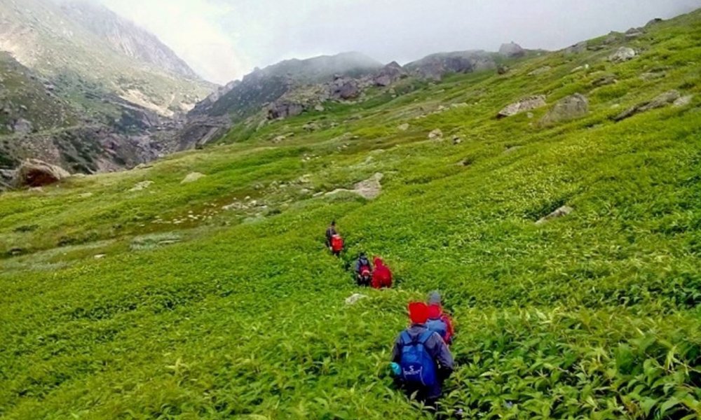 Trek z doline Pin, do doline Parvati
