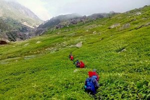 Trek z doline Pin, do doline Parvati