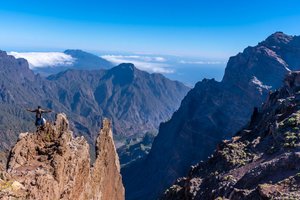 Nacionalni park La Caldera de Taburiente, greben